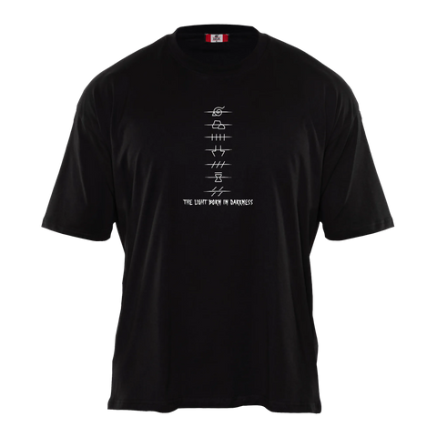 AKATSUKI LEGENDS Premium Anime T-Shirt – Black – Front View – Streetwear by RAKUN