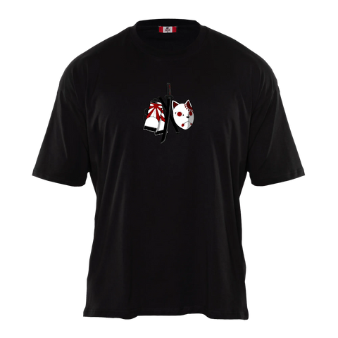 SUN BREATHING Premium Anime T-Shirt – Black – Front View – Streetwear by RAKUN